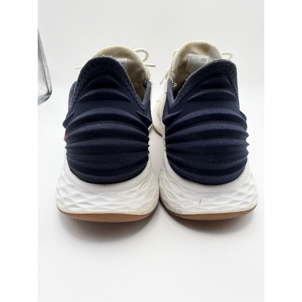 New Balance Fresh Foam Roav v1 Men's Size 8 White Navy Running Walking Shoes - Picture 5 of 7